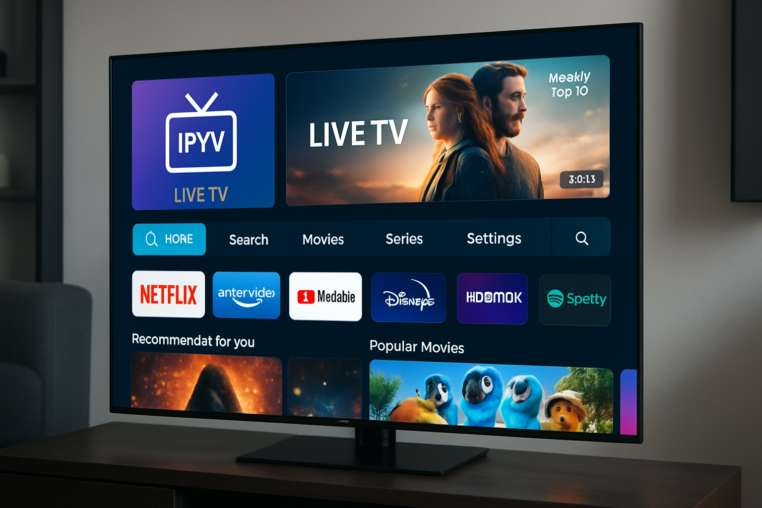 Análise de provedores IPTV premium